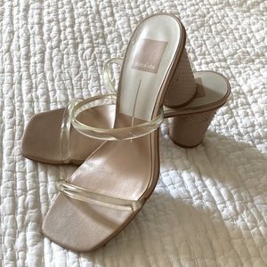 Dolce Vita clear straps Sandals
